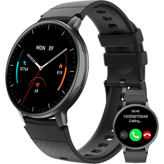 Smart Watch (Answer/Make Call), Smartwatch Fitness Tracker for Android and iOS Phones